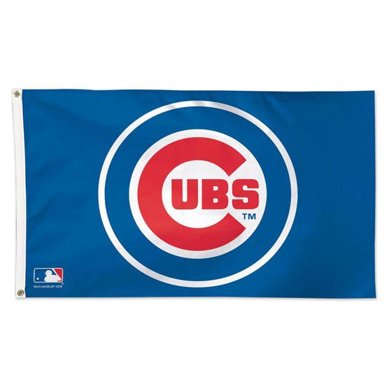 Chicago Cubs 1984 Cooperstown 3 x 5 Flag