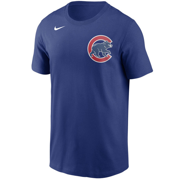 Nike Dri-FIT Legend Wordmark (MLB Chicago Cubs) Men's T-Shirt.