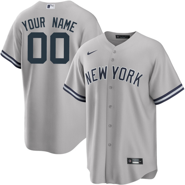 New York Yankees Personalized Road Jersey by NIKE | MLB