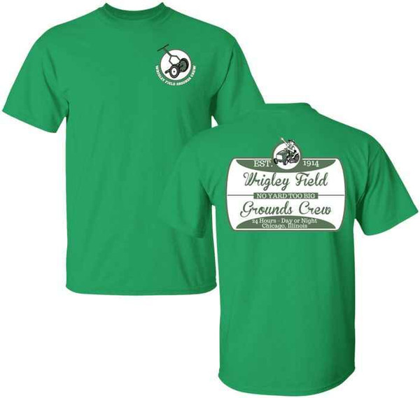  ThirtyFive55 Wrigley Field Clock 3/4-Sleeve T-Shirt : Sports &  Outdoors