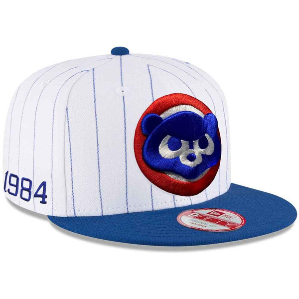 Chicago Cubs 1984 Pinstripe 59FIFTY Fitted Hat by New Era