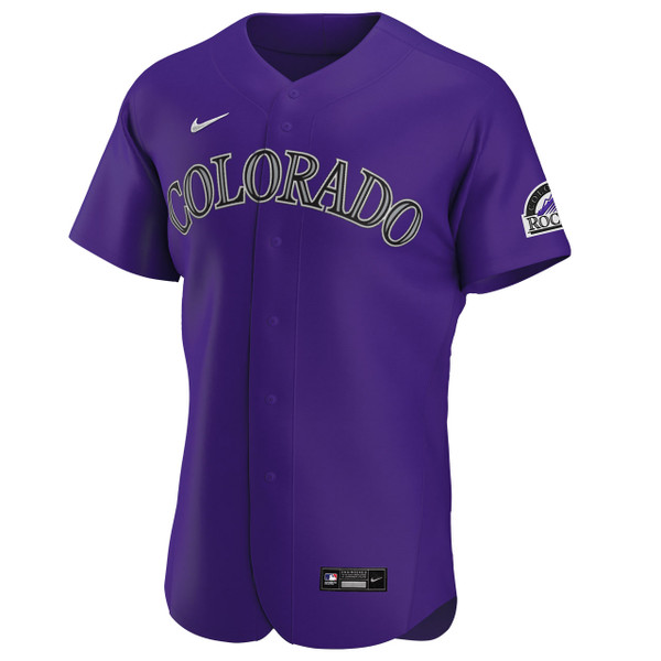 Colorado Rockies White Home Authentic Jersey by Nike