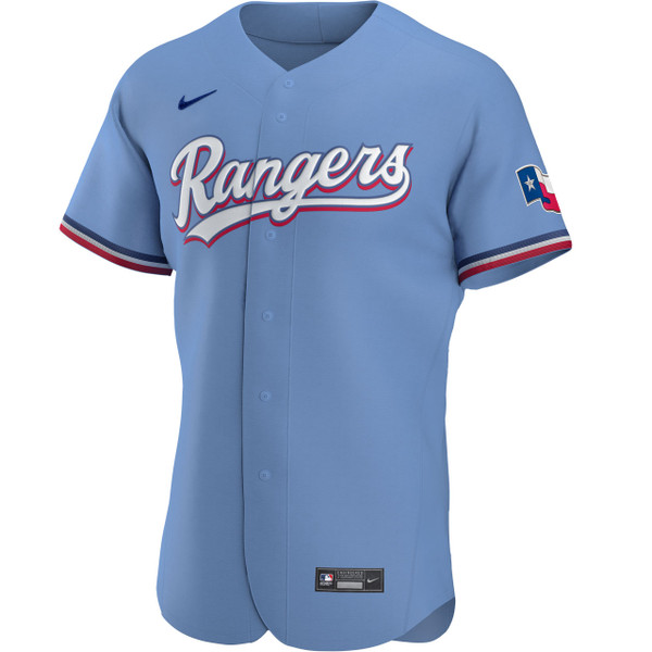 Texas Rangers Blue Home Authentic Jersey by Nike