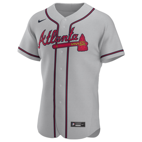 gray braves jersey