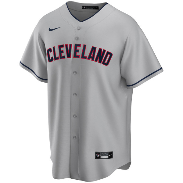 Cleveland Indians Gray Road Jersey by Nike