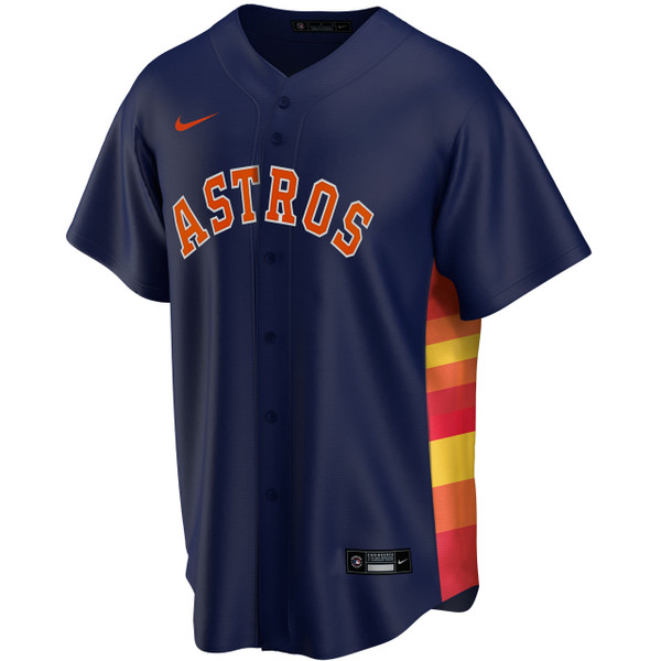 Houston Astros Navy Alternate Jersey by Nike