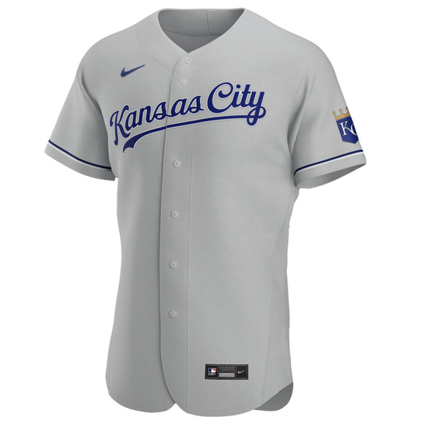 Miami Marlins Gray Road Authentic Jersey by Nike