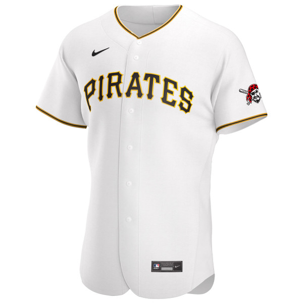 White Nike MLB Pittsburgh Pirates Home Jersey