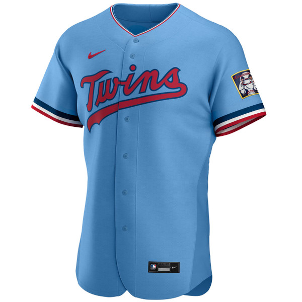 Men's Minnesota Twins Nike Powder Blue Alternate Authentic