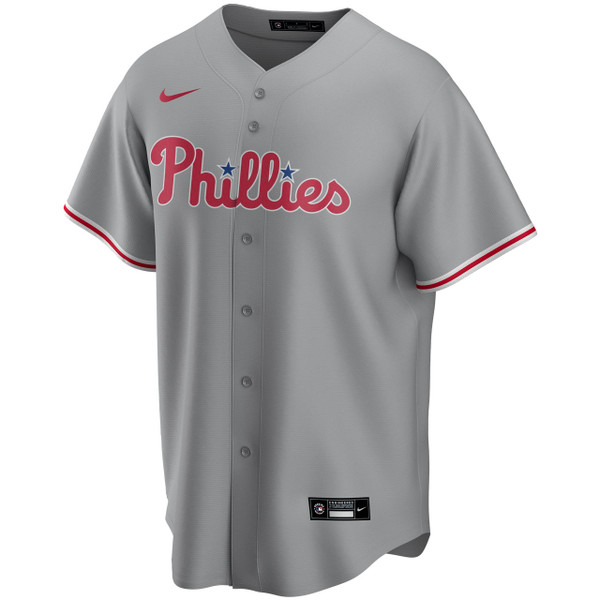 Philadelphia Phillies Gray Home Jersey by Nike