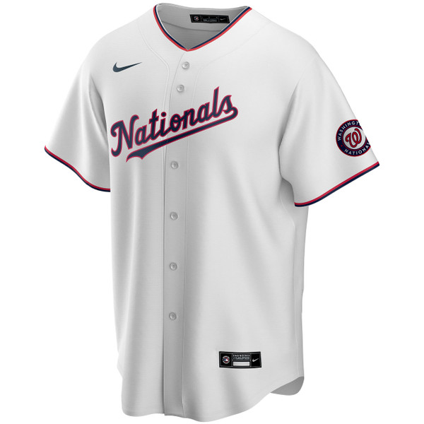 Washington Nationals White Home Jersey 2 by Nike