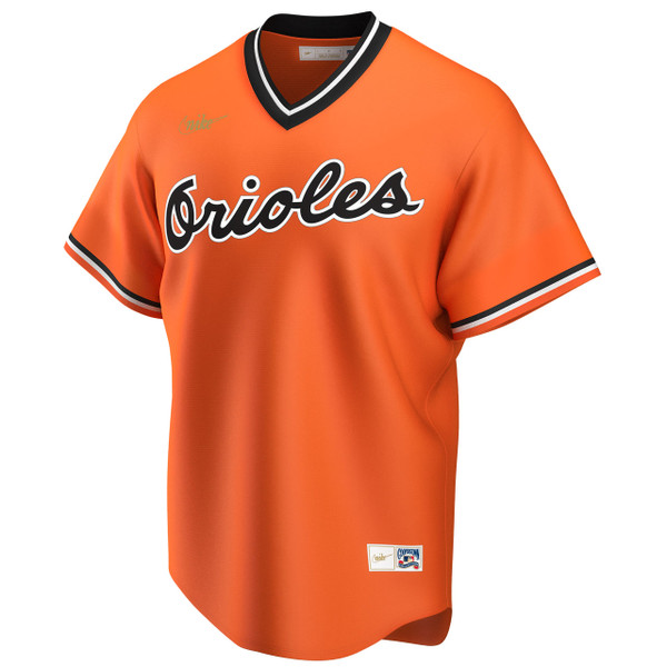 Baltimore Orioles Orange Cooperstown Jersey by Nike