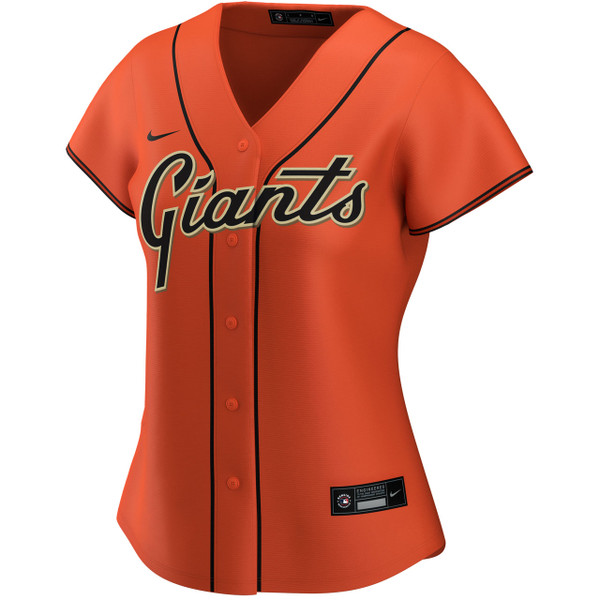 San Francisco Giants Orange Alternate Women's Jersey by Nike