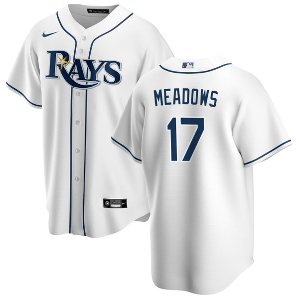 Men's Tampa Bay Rays Nike White Home Authentic Team Jersey