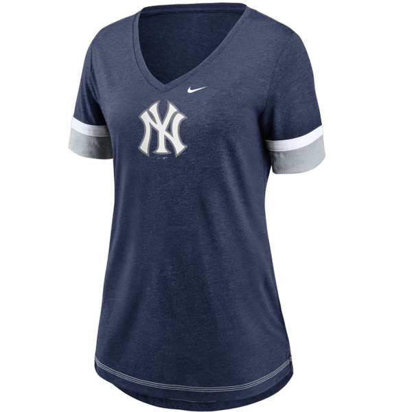 New York Yankees Women's Anthony Rizzo Navy T-Shirt by NIKE