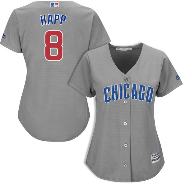 Ian Happ Chicago Cubs Road Jersey by Majestic