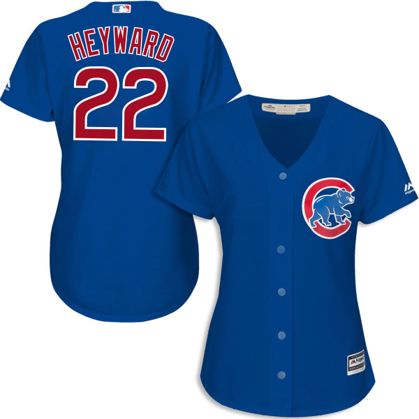 Jason Heyward Chicago Cubs Women's Alternate Jersey by Majestic