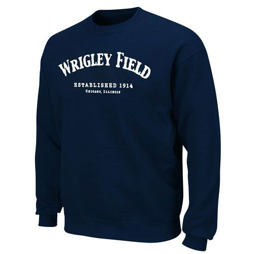 Wrigley Field Sweatshirt | Navy Crewneck Sweatshirt | USA