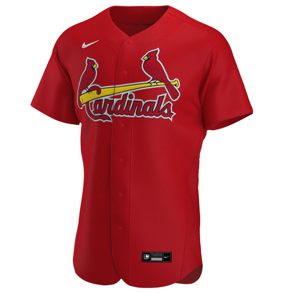 St. Louis Cardinals Red Alternate Authentic Jersey by Nike