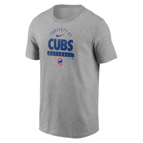 Men's Chicago Cubs Nike White Primetime Property Of Practice T-Shirt