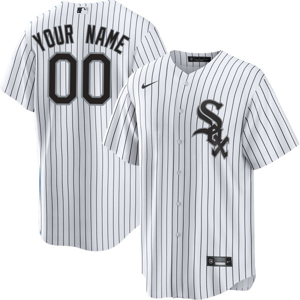 Men's Chicago White Sox Frank Thomas Replica Home Jersey - White