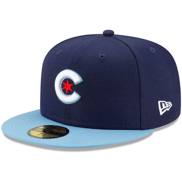 New Era 59FIFTY Milwaukee Brewers City Connect 2022 Fitted Hat Light Blue