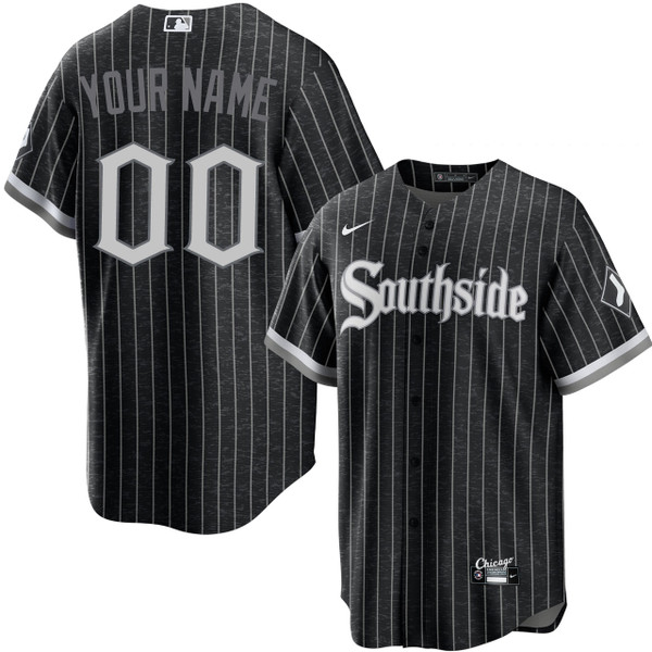 White Sox Custom Men's Nike White Home 2020 Authentic Player Jersey