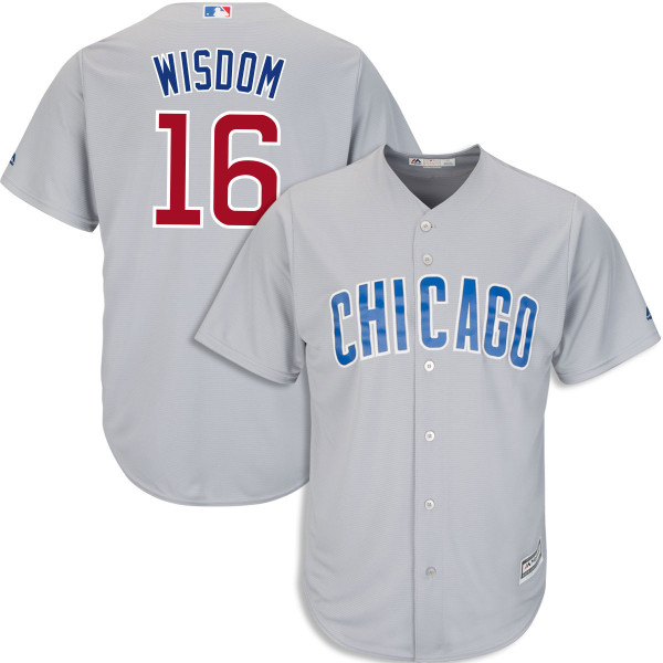 Patrick Wisdom Jersey, Patrick Wisdom Gear and Apparel