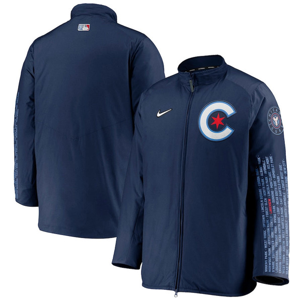 Chicago Cubs 21 City Connect Dugout Full Zip Jacket By Nike Official Mlb Chicago Cubs 21 City Connect Dugout Full Zip Jacket By Nike Official Mlb