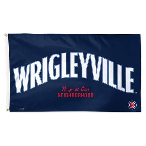 Chicago Cubs Banner, Wrigleyville City Banner Flag