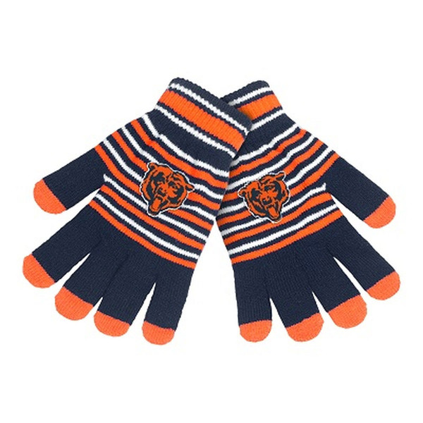 Buy Chicago Bears Gloves, Knitted Stretch Gloves