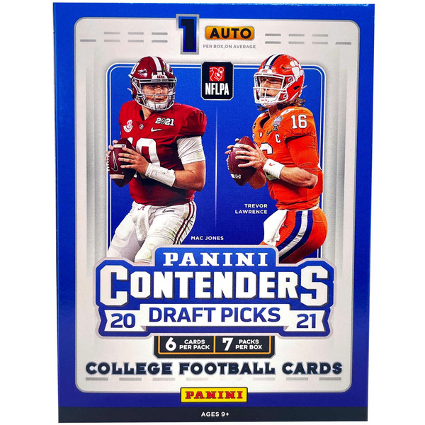 2021 Panini Contenders Draft Picks Football Trading Cards Blaster Box