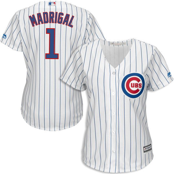 Nick Madrigal Chicago Cubs Women's Alternate Jersey by Majestic