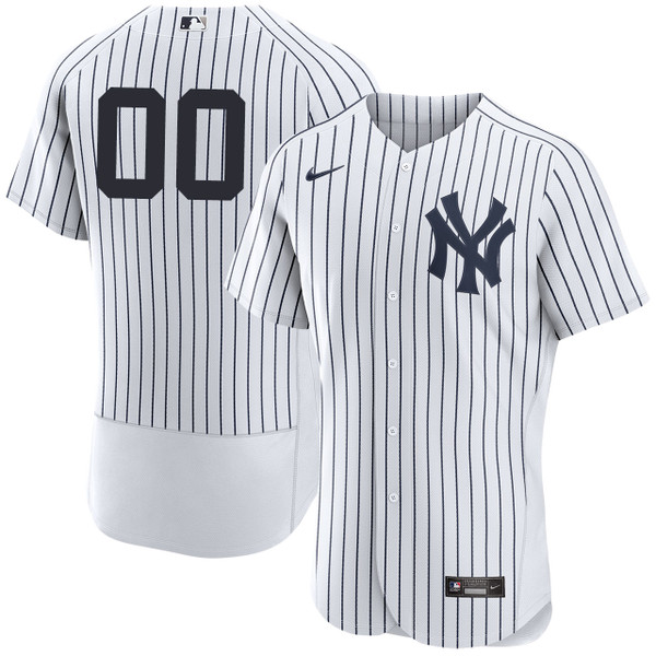 New York Yankees Custom Home Authentic Jersey by NIKE