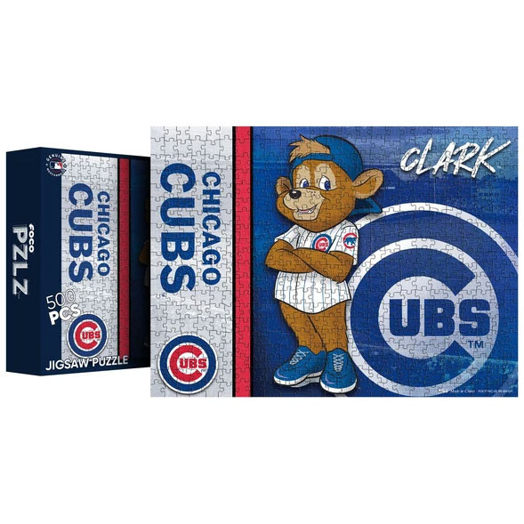 FOCO Clark Chicago Cubs MLB Mascot 3D Puzzle - Each