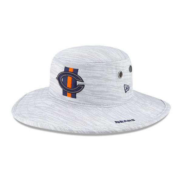 New Era Chicago Bears On Field Training Coaches Panama Straw Hat Size OSFA