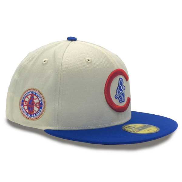 Chicago Cubs 1908 World Series Champions 59fifty Fitted Hat By New Era Mlb Chicago Cubs 1908 World Series Champions 59fifty Fitted Hat By New Era Mlb