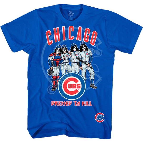 Chicago Cubs Dressed to Kill Blue T-Shirt