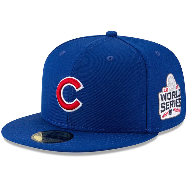 New Era 59Fifty Chicago Cubs MLB Baseball Fitted Hat size 7 World