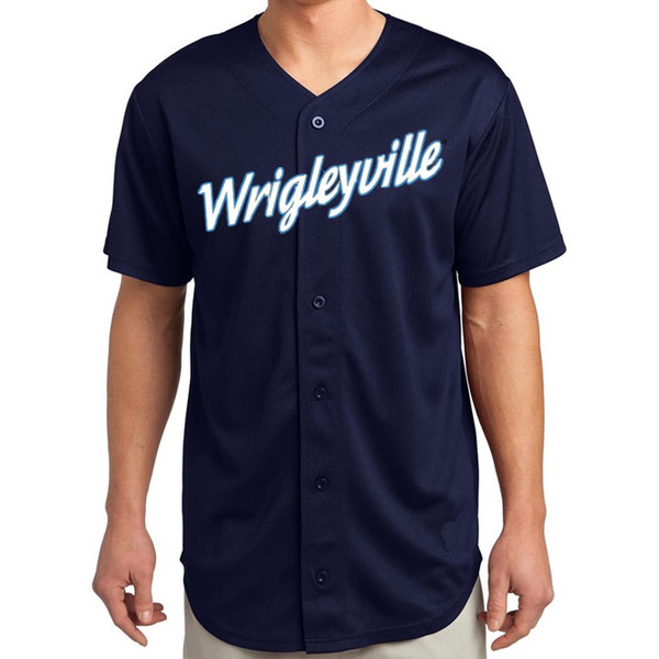 Wrigley Field Neighborhood Baseball Jersey 