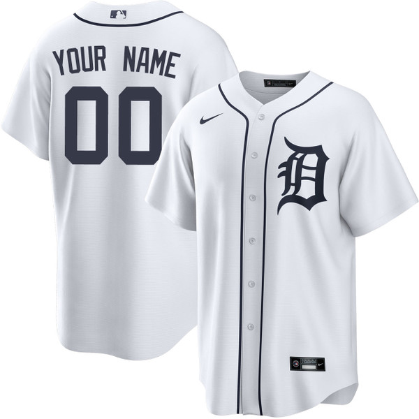 detroit tigers custom jersey