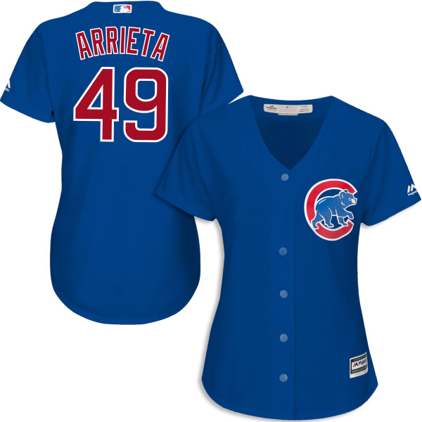 Chicago Cubs Jake Arrieta Authentic Alternate Cool Base Jersey