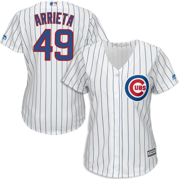 Chicago Cubs TX3 Cool Women Jake Arrieta Blue Baseball-MLB Jersey