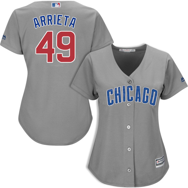 Authentic Jake Arrieta Chicago Cubs Majestic Cool Base Jersey NEW