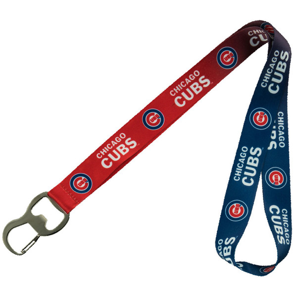 chicago cubs lanyard keychain