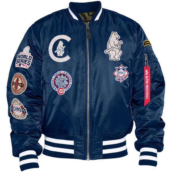 Chicago Cubs Bomber Cooperstown Jacket