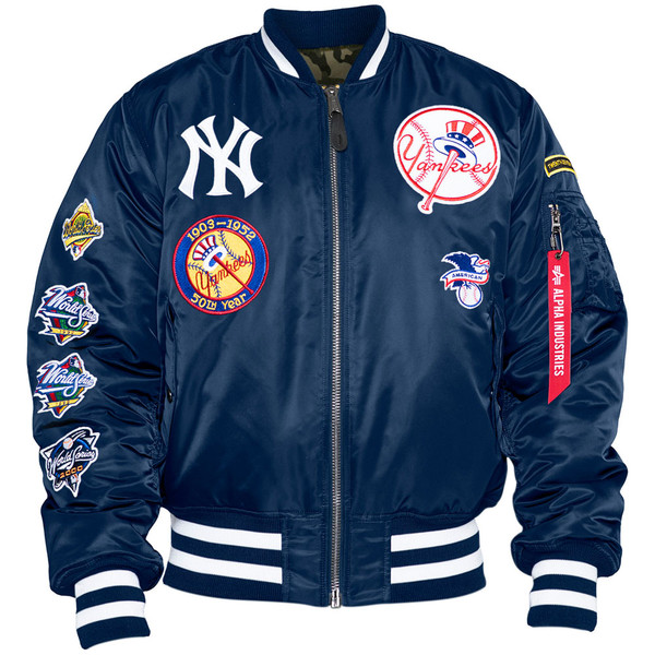 New York Yankees x Alpha Industries® MA-1 Squadron Bomber Jacket by New Era®