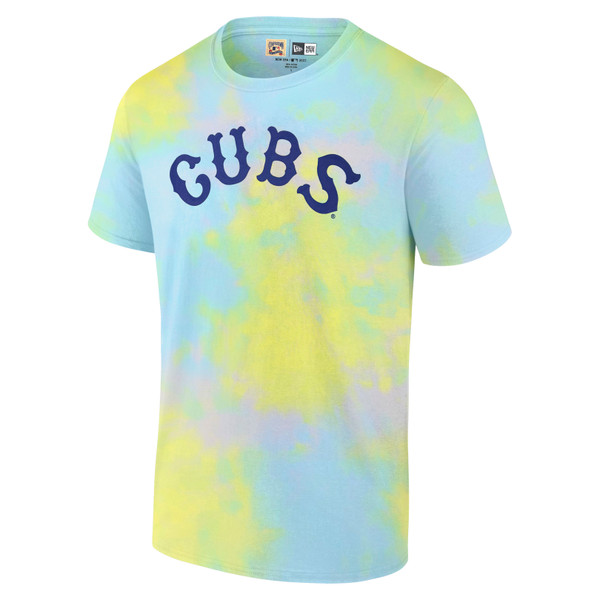 Mens Small Chicago Cubs Tie Dye T-shirt 