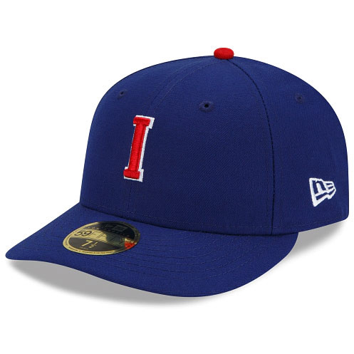 New Era Minor Leagues Merchandise Iowa Cubs Fitted Size 7 1/8 Hat Cap  Baseball