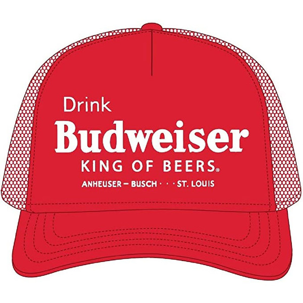 Budweiser 'King Of Beers' Official Trucker Cap | Budweiser Snapbacks